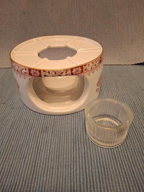 Seltmann Weiden Bavaria - Theresia theelichtje - rood, Antiek en Kunst, Antiek | Servies los, Ophalen of Verzenden