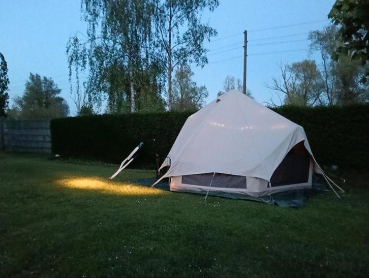 Bell Tent Sahara Air 400 - Zo goed als nieuw!, Caravans en Kamperen, Tenten, Zo goed als nieuw, Ophalen