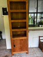 Prachtige smalle teak houten kast, Huis en Inrichting, Ophalen, Zo goed als nieuw, 25 tot 50 cm, 200 cm of meer