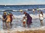 Leen van Vugt, strandplezier met de familie, Ophalen