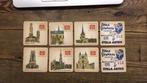 Bierviltjes Stella Artois 6 x Liege 1967, Verzamelen, Biermerken, Ophalen of Verzenden, Gebruikt, Viltje(s), Stella Artois