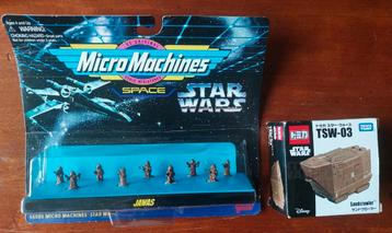 Star Wars Micromachines Galoob jawas nieuw+ sandcrawler Tomy