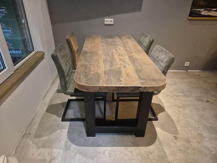 Azobe hardhouten tafels- Duurzaam, stoer en onderhoudsarm, Huis en Inrichting, Tafels | Eettafels, Nieuw, 50 tot 100 cm, 200 cm of meer