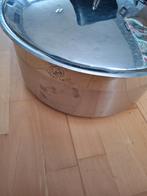 Royal Swiss Braadpan RVS met Deksel, Huis en Inrichting, Keuken | Potten en Pannen, Ophalen of Verzenden, Zo goed als nieuw, Rvs