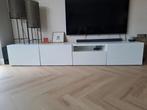 Besta tv-meubels (Ikea), wit, Ophalen, Zo goed als nieuw, 200 cm of meer, Minder dan 100 cm