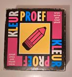 Quiz met gekleurde dobbelsteen / kind-kleuter- zie foto's, Ophalen of Verzenden