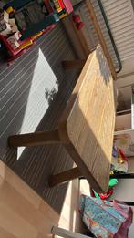 Salon tafel eiken, Ophalen, Gebruikt, 100 tot 150 cm, Eikenhout
