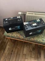 2x Accu 12V 105Ah - Boot, Camper, etc., Auto-onderdelen, Accu's en Toebehoren, Ophalen, Gebruikt, Universele onderdelen