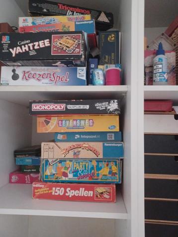 Diverse spellen - Yahtzee, Monopoly, Levensweg... beschikbaar voor biedingen