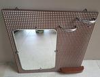 Vintage pilastro wandrekje met spiegel, 2 haken en plankje, Huis en Inrichting, Ophalen of Verzenden, Gebruikt