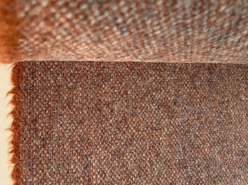 Gudbrandsdalens Bardal 580; camel+grijs; 11,9 mtr meubelstof, Hobby en Vrije tijd, Stoffen en Lappen, Nieuw, Wol, 120 cm of meer