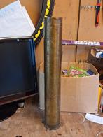 Oude lege WO2 USA 76mm m26 Sherman tank huls uit 1944, Ophalen of Verzenden, Amerika, Hulzen of Bodemvondsten