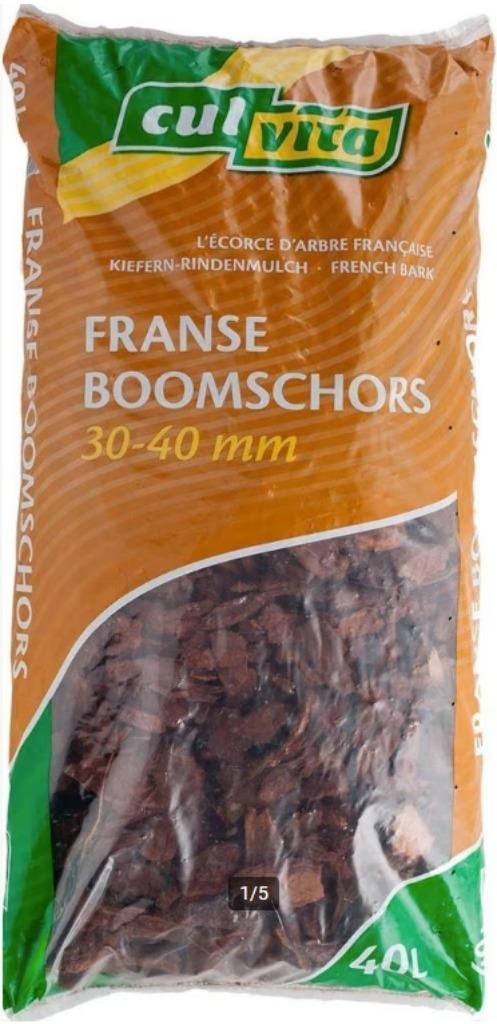 Franse boomschors, schors, bodembedekker,, Tuin en Terras, Aarde en Mest, Tuinaarde, Ophalen of Verzenden