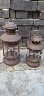 Landelijke brocante lantaarn, Ophalen of Verzenden