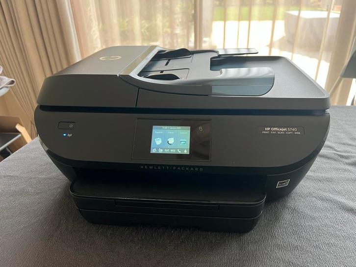 HP Officejet 5740 All-in-One Printer, Computers en Software, Printers, Gebruikt, All-in-one, Inkjetprinter, Faxen, Draadloos, Ophalen