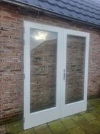 Openslaande set dubbele deuren | Tuindeuren | Terrasdeuren, Ophalen, 120 cm of meer, 200 tot 215 cm, Glas