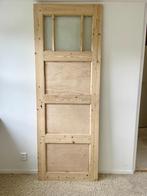 oude grenen binnendeur, Doe-het-zelf en Verbouw, Deuren en Horren, Ophalen, Gebruikt, Minder dan 80 cm, Binnendeur