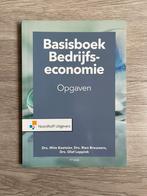 Basisboek bedrijfseconomie opgaven, Boeken, Ophalen of Verzenden, Zo goed als nieuw, Olaf Leppink; Wim Koetzier; Rien Brouwers