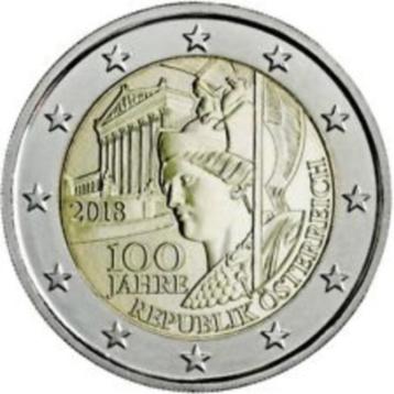 2 Euro Oostenrijk 2018 - Republiek - UNC beschikbaar voor biedingen
