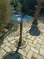 Vogelbad op gietijzeren poot, Tuin en Terras, Ophalen, Gebruikt