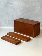 Poul Cadovius wandkast Royal System vintage teak kast Deens, Huis en Inrichting, Ophalen, Gebruikt, Teakhout, DK