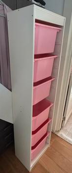 Trofast kast met bakken, Huis en Inrichting, Ophalen, 50 tot 100 cm, Zo goed als nieuw, Minder dan 100 cm