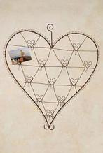 Hart Kaartenhouder fotohouder fotolijst, bruin ansicht, Ophalen of Verzenden, Nieuw