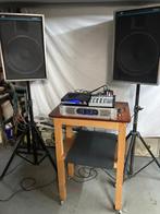 complete zang / PA installatie met bluetooth statieven etc., Muziek en Instrumenten, Ophalen, Zo goed als nieuw, Minder dan 500 watt