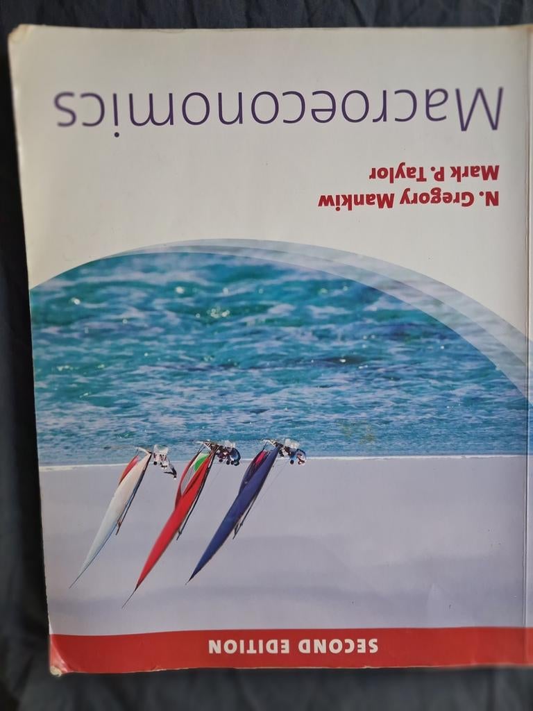 Macroeconomics - N. Gregory Mankiw, Mark P. Taylor, Boeken, Gelezen, Gamma, N. Gregory Mankiw, Mark P. Taylor, HBO