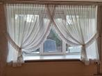Gordijnen set met kant en embrasse - 3.20 x 2.34, Huis en Inrichting, Stoffering | Gordijnen en Lamellen, Crème, 200 cm of meer