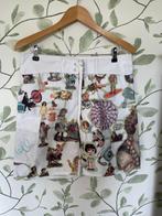 O'neill korte broek short wit print small medium, Maat 38/40 (M), Kort, Wit, Ophalen of Verzenden