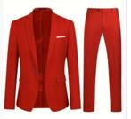 Heren pak nieuwe, Kleding | Heren, Kostuums en Colberts, Ophalen, Nieuw, Maat 56/58 (XL), Rood