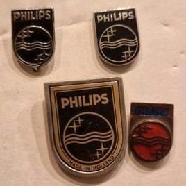 Philips logo's emblemen van oude radio's beschikbaar voor biedingen
