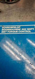 Boormachine, Doe-het-zelf en Verbouw, Ophalen of Verzenden, 600 watt of meer, Boormachine