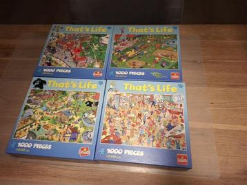 That\'s life puzzels, Goliath, meerdere nummers, compleet, n beschikbaar voor biedingen