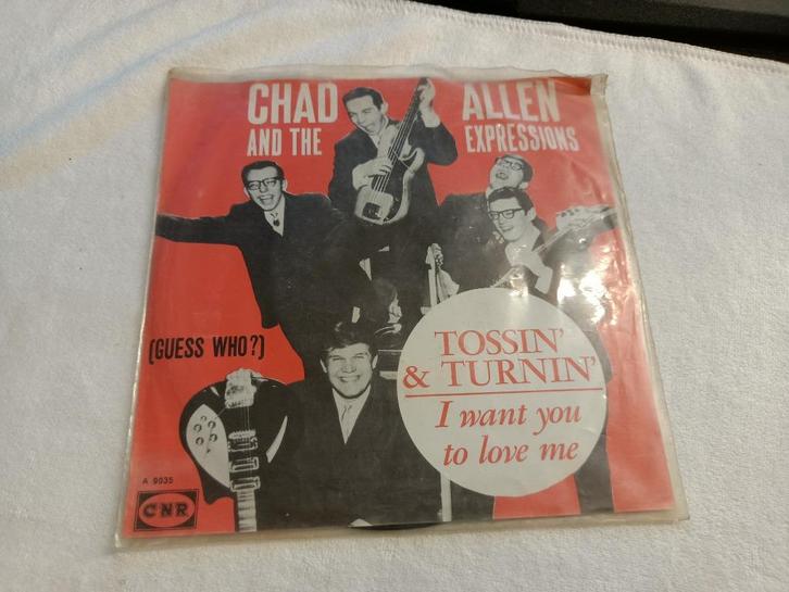 Chad Allan & The Expressions Tossin & Turnin, Cd's en Dvd's, Vinyl Singles, Gebruikt, Single, Pop, 7 inch, Ophalen of Verzenden