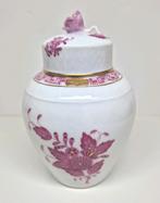 Herend dekselvaas Apponyi raspberry decor Hongarije 20e eeuw, Antiek en Kunst, Ophalen of Verzenden