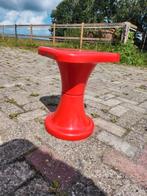 Rood vintage space age krukje, Ophalen of Verzenden, Gebruikt