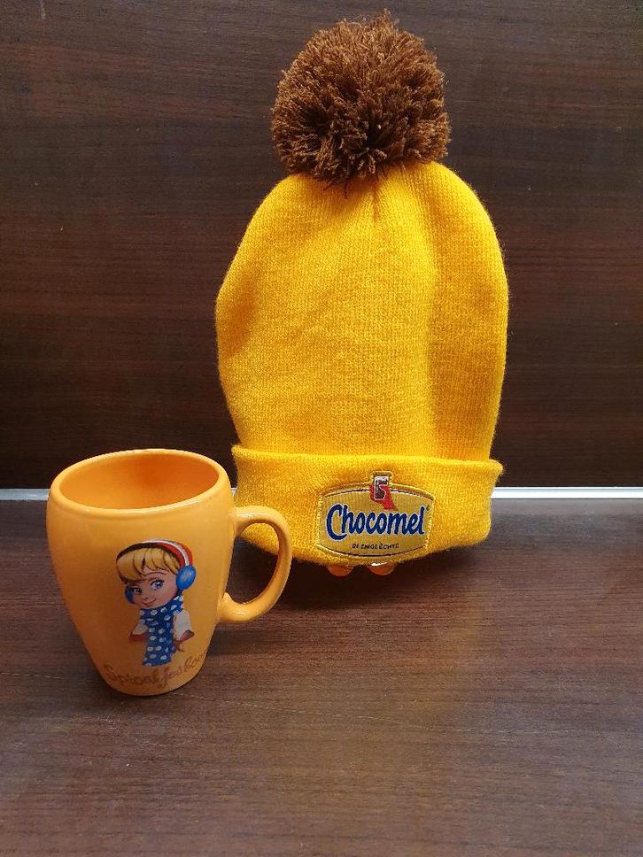 chocomel muts + chocomel Efteling beker, Verzamelen, Efteling, Nieuw, Gebruiksvoorwerp, Ophalen of Verzenden