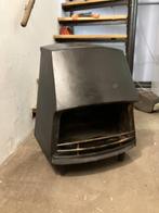 vrijstaande openhaard, Ophalen, Gebruikt, Vrijstaande haard, Houthaard