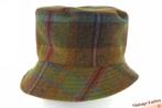 Vintage Buckethat Simon Charles Tweed Pippa kleur wol 56-58, Kleding | Dames, 56 of 57 cm (M, 7 of 7⅛ inch), Hoed, Ophalen of Verzenden