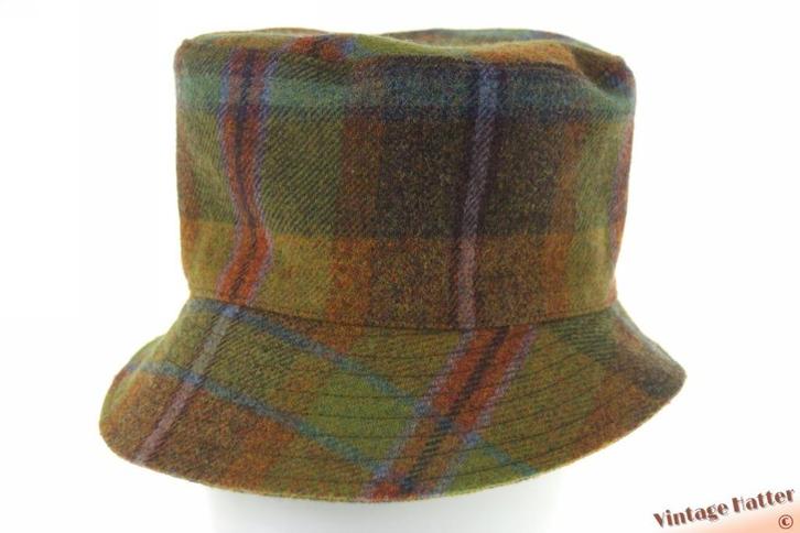Vintage Buckethat Simon Charles Tweed Pippa kleur wol 56-58, Kleding | Dames, Hoeden en Petten, Zo goed als nieuw, Hoed, 56 of 57 cm (M, 7 of 7⅛ inch)