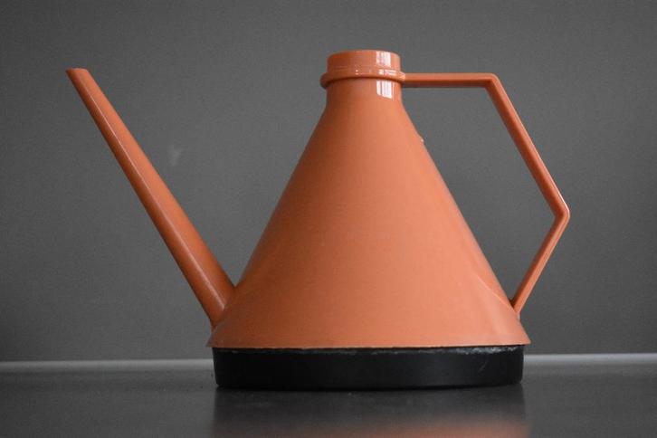 Gieter retro vintage ELHO zacht roze met zwart jrn 80 design, Tuin en Terras, Gieters, Gebruikt, Kunststof, Ophalen of Verzenden