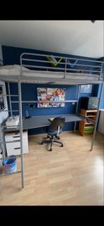 Ikea Trömso Hoogslaper met Bureau, Ophalen, Gebruikt, Eenpersoons, 200 cm