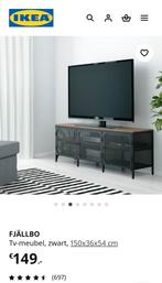 IKEA FJALLBO TV meubel, Ophalen, Zo goed als nieuw, 25 tot 50 cm, Minder dan 100 cm