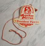 Groesbeek,  Bruukse narren, president Piet I, onderscheiding, Ophalen of Verzenden