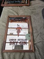 Beefeater Gin Spiegel - Vintage Bar Decoratie, Ophalen, Minder dan 50 cm, Gebruikt, Minder dan 100 cm