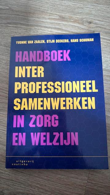 Handboek interprofessioneel samenwerken in zorg en welzijn beschikbaar voor biedingen