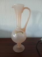 Opalina Fiorentina vintage glazen vaasje met handvat te koop, Antiek en Kunst, Ophalen of Verzenden