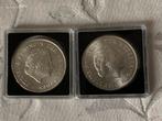2 zilveren rijksdaalders antillen 1964, Ophalen of Verzenden, Koningin Juliana, 2½ gulden